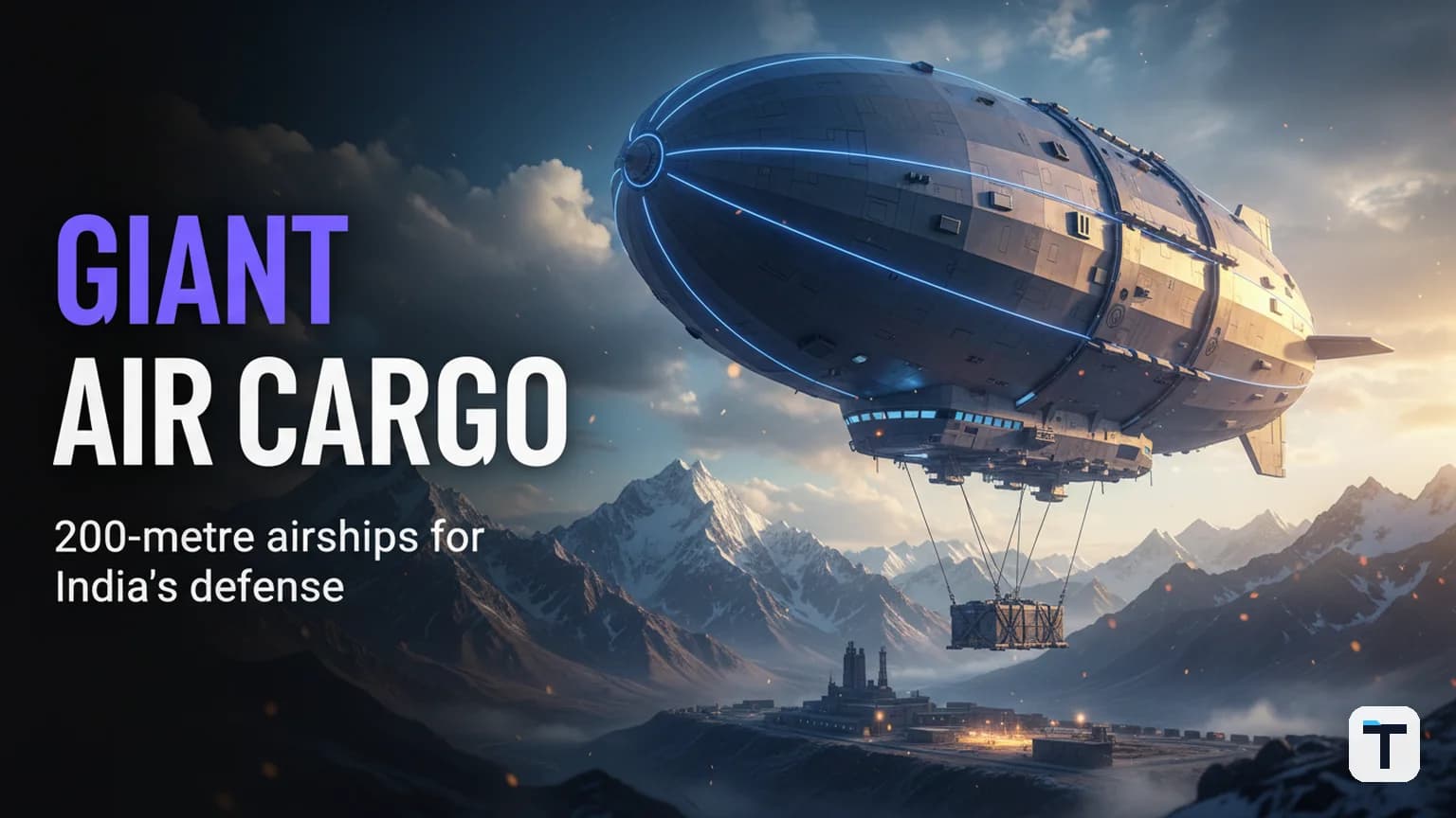 Heavy-Lift Airships for India's Defence: How the Bharat Forge–Flying Whales LCA60T Changes Border Logistics