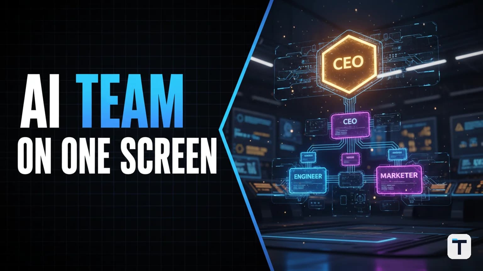 How to Build a Multi-Agent AI Team on One Screen in 2026 (Free Orchestration Stack)