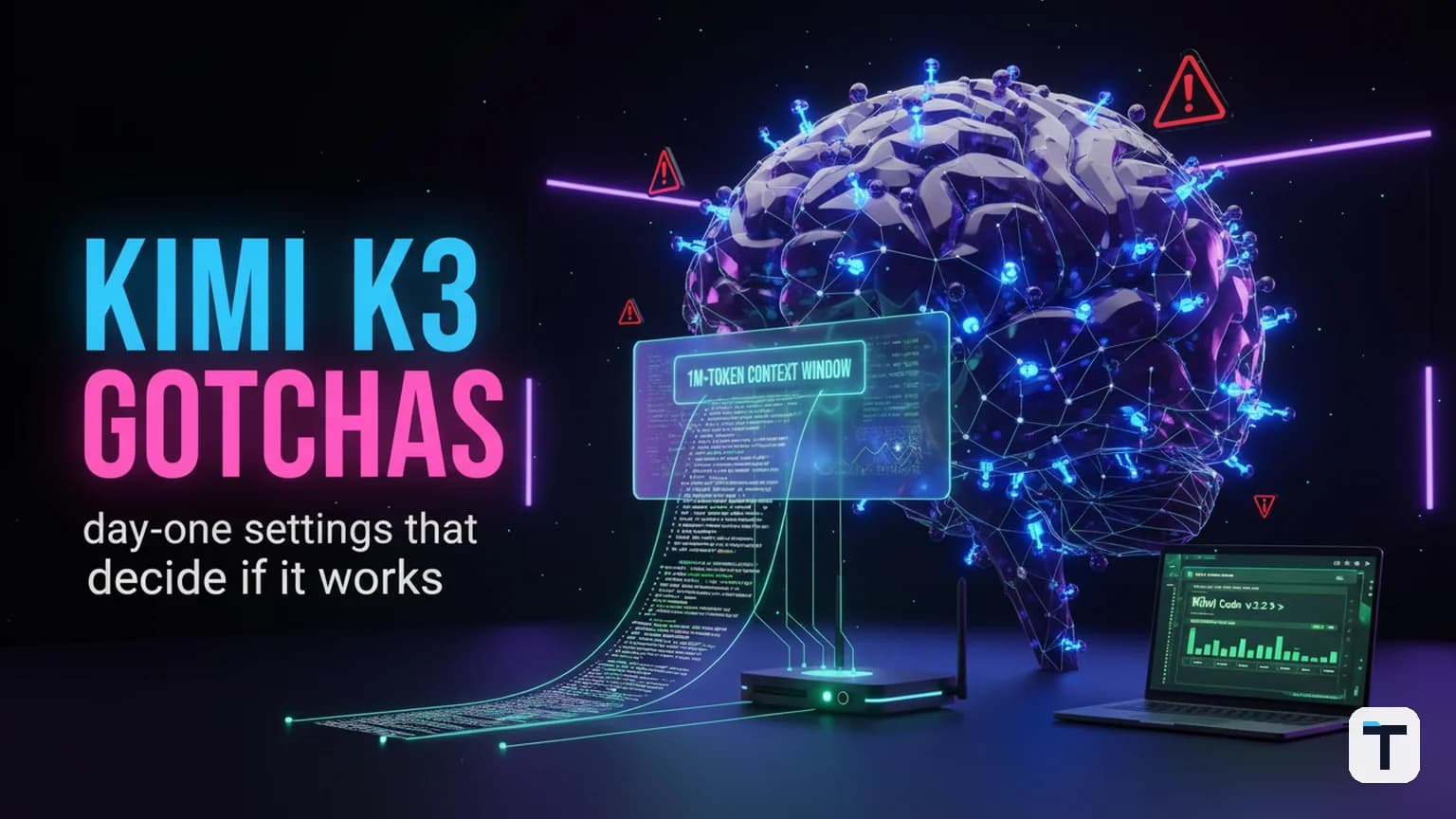 How to Actually Use Kimi K3: The Day-One Settings, Variants, and Gotchas That Decide Whether It Works