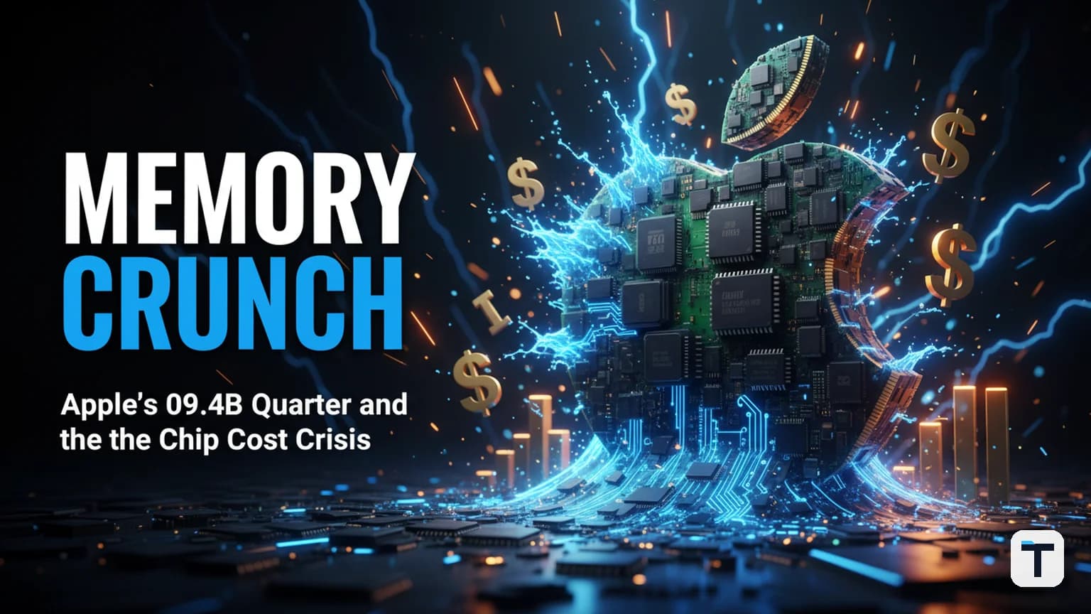 Apple's $109.4B Quarter and the Memory Chip Squeeze: What Tim Cook's Final Earnings Report Really Signals