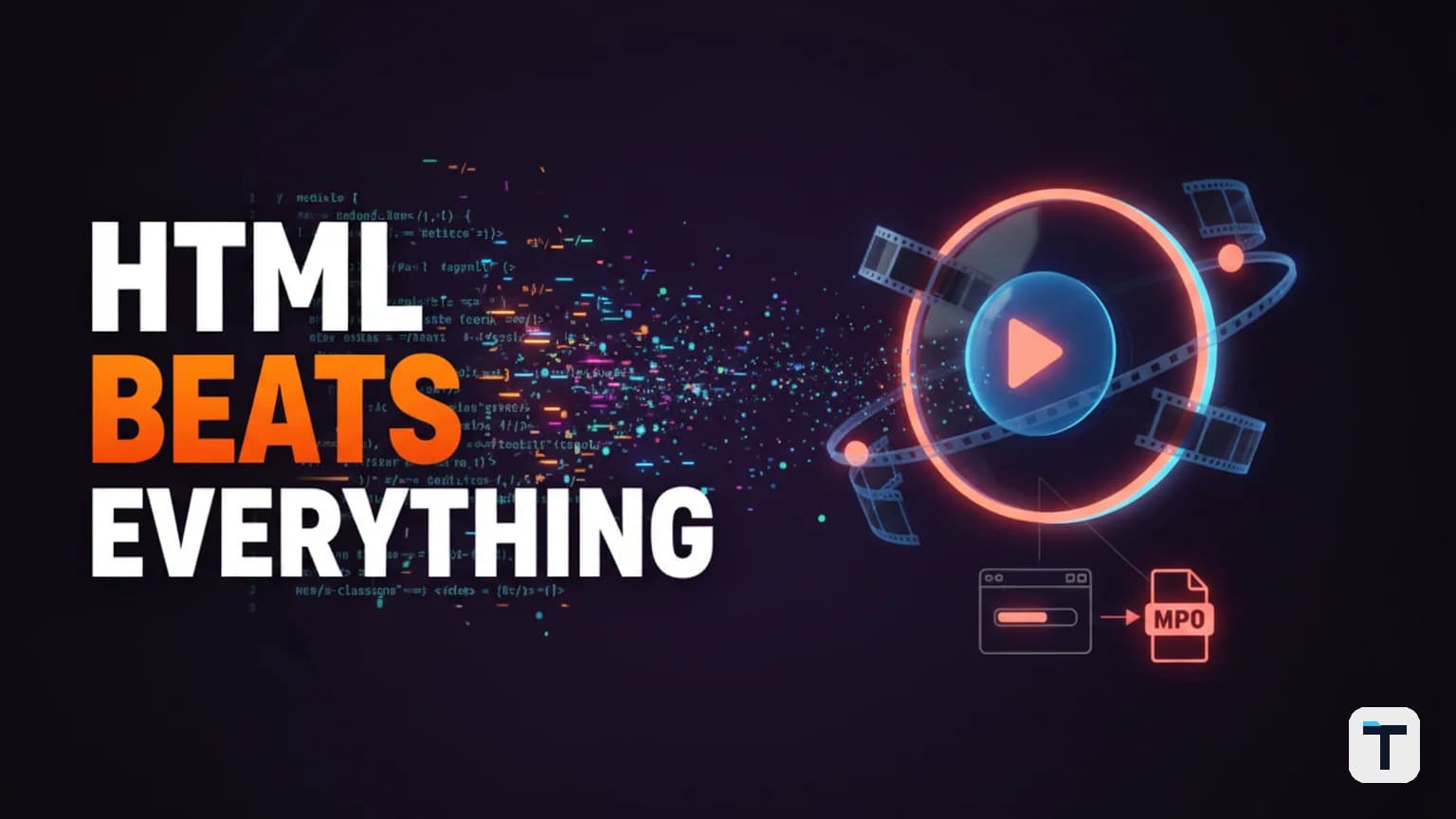 HTML Video Generation With AI Agents: Why Plain HTML Beats Custom DSLs in 2026