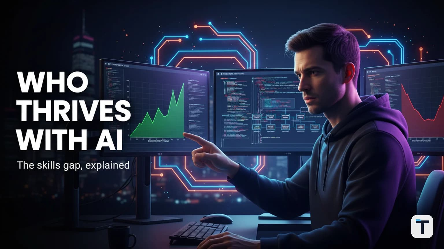 The Developer Skills Gap in 2026: Who Thrives With AI Coding Agents and Who Gets Replaced