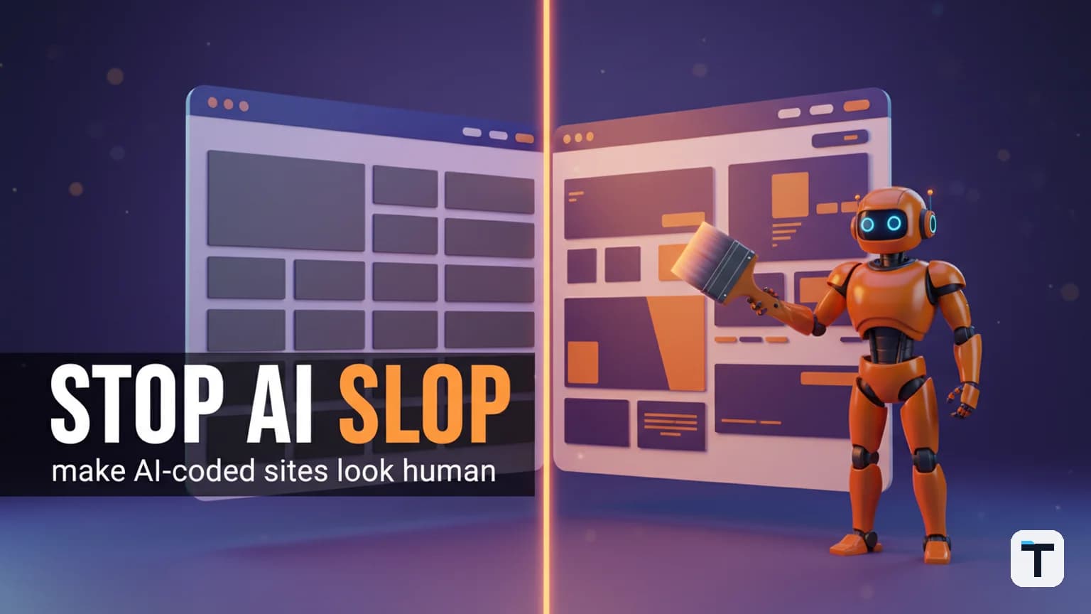 How to Make AI-Coded Websites Stop Looking AI-Generated (2026 Anti-Slop Guide)