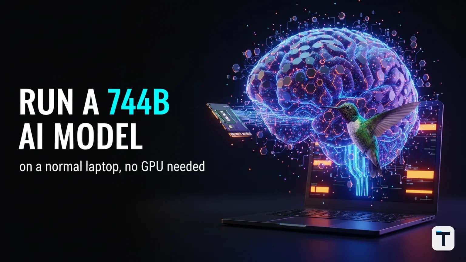 How to Run a 744B Parameter LLM Locally on Consumer Hardware With Colibri in 2026
