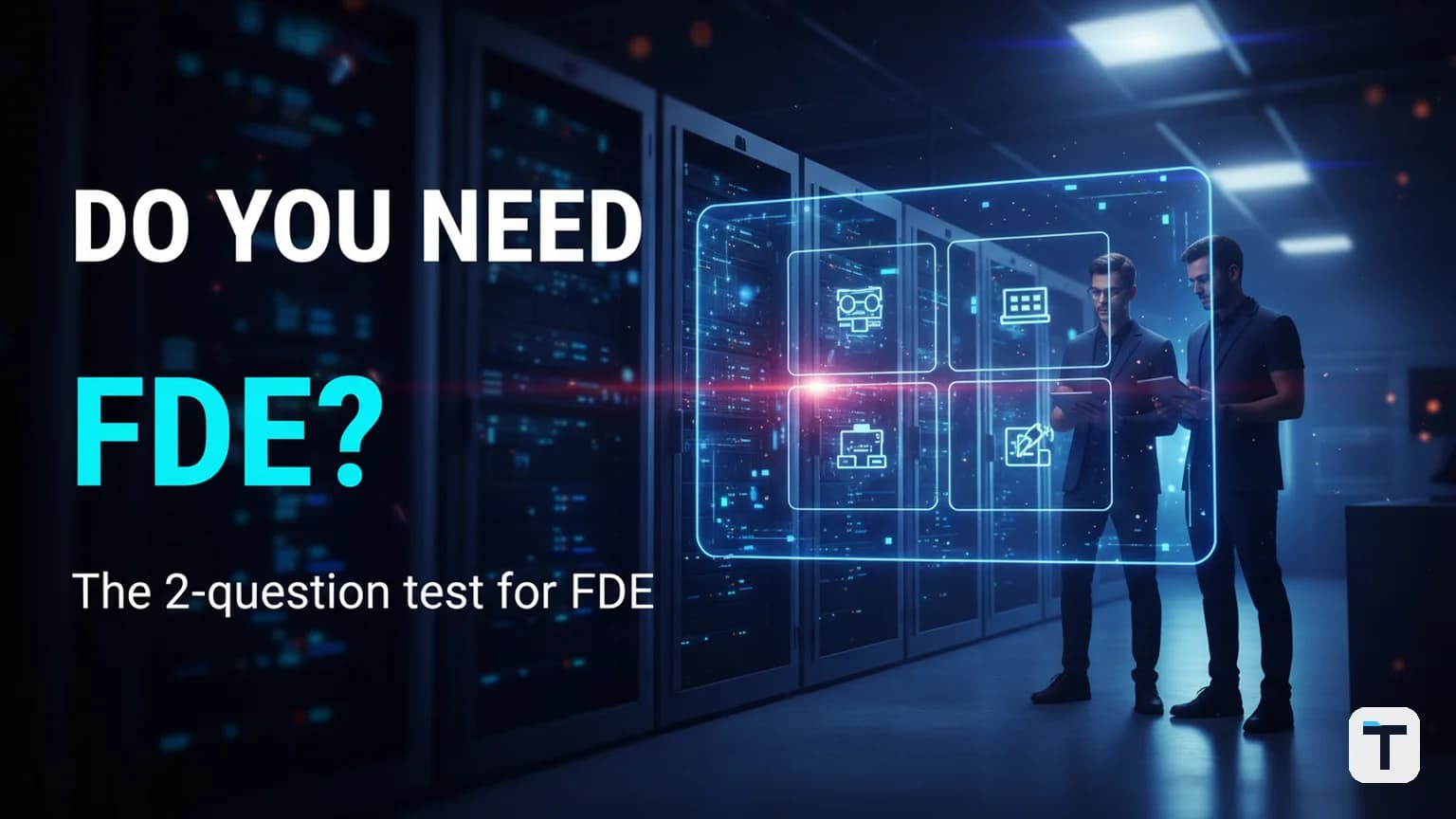 When Does Your Company Actually Need Forward Deployed Engineers? The 2-Question Test