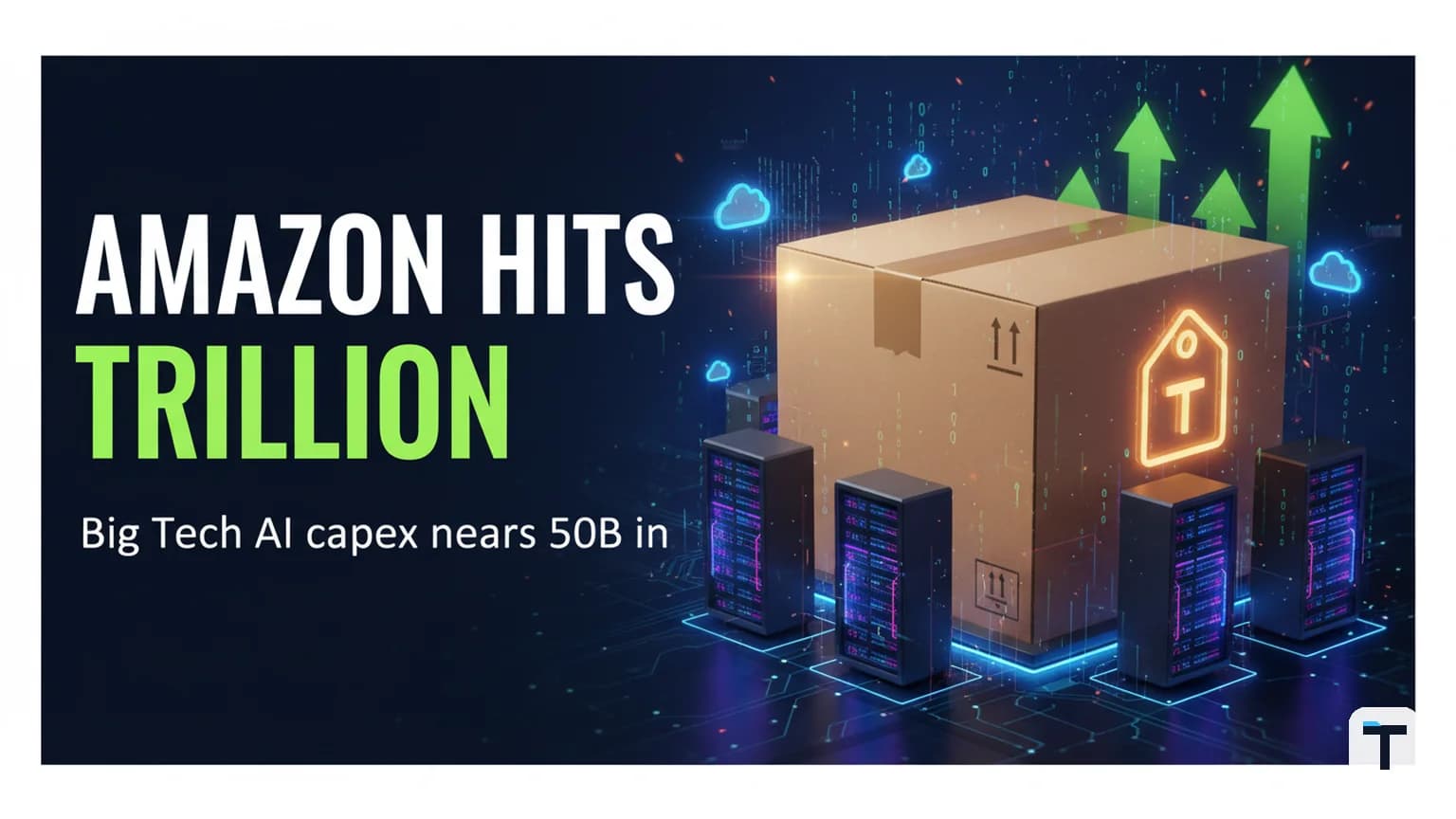 Amazon Hits $3 Trillion as Big Tech AI Infrastructure Spending Nears $750 Billion in 2026