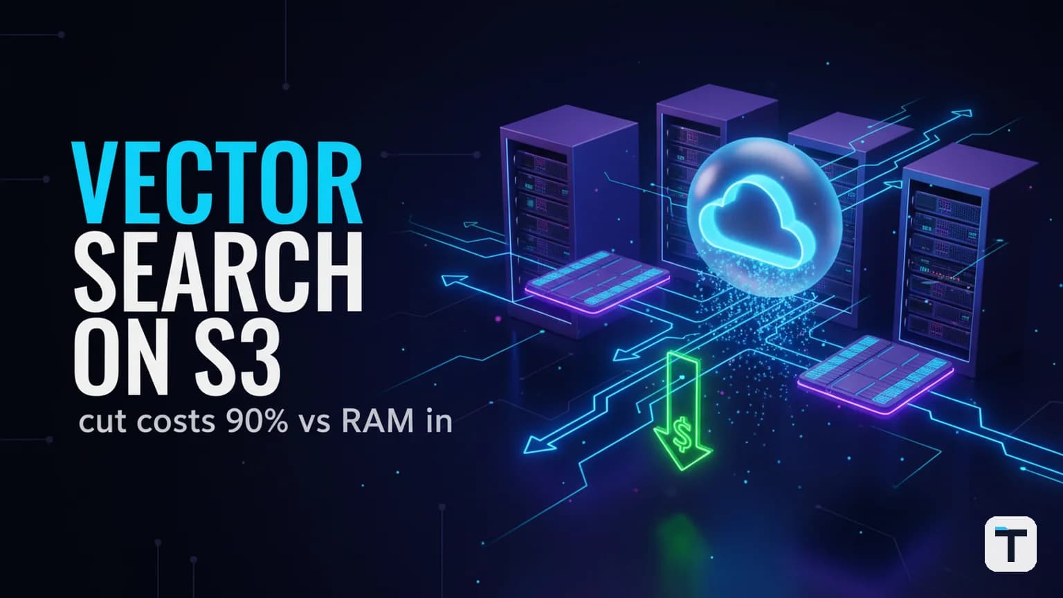 How to Build Vector Search on S3 Instead of RAM: The Architecture That Cuts Costs 90% in 2026