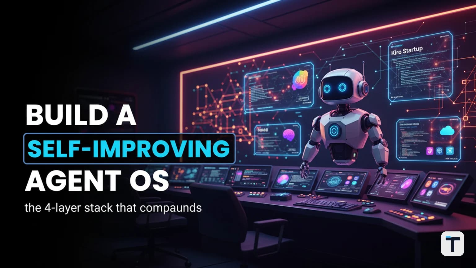 How to Build a Self-Improving AI Agent Operating System in 2026 (Without Paying for New Tools)