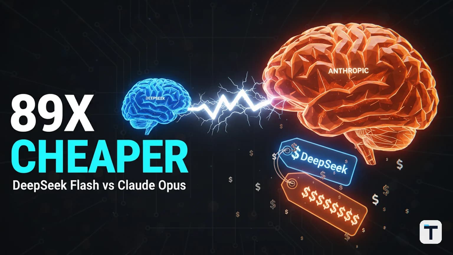 DeepSeek V4 Flash 0731 vs Claude Opus 4.8: When to Use the $0.28 Model Instead of the $25 One
