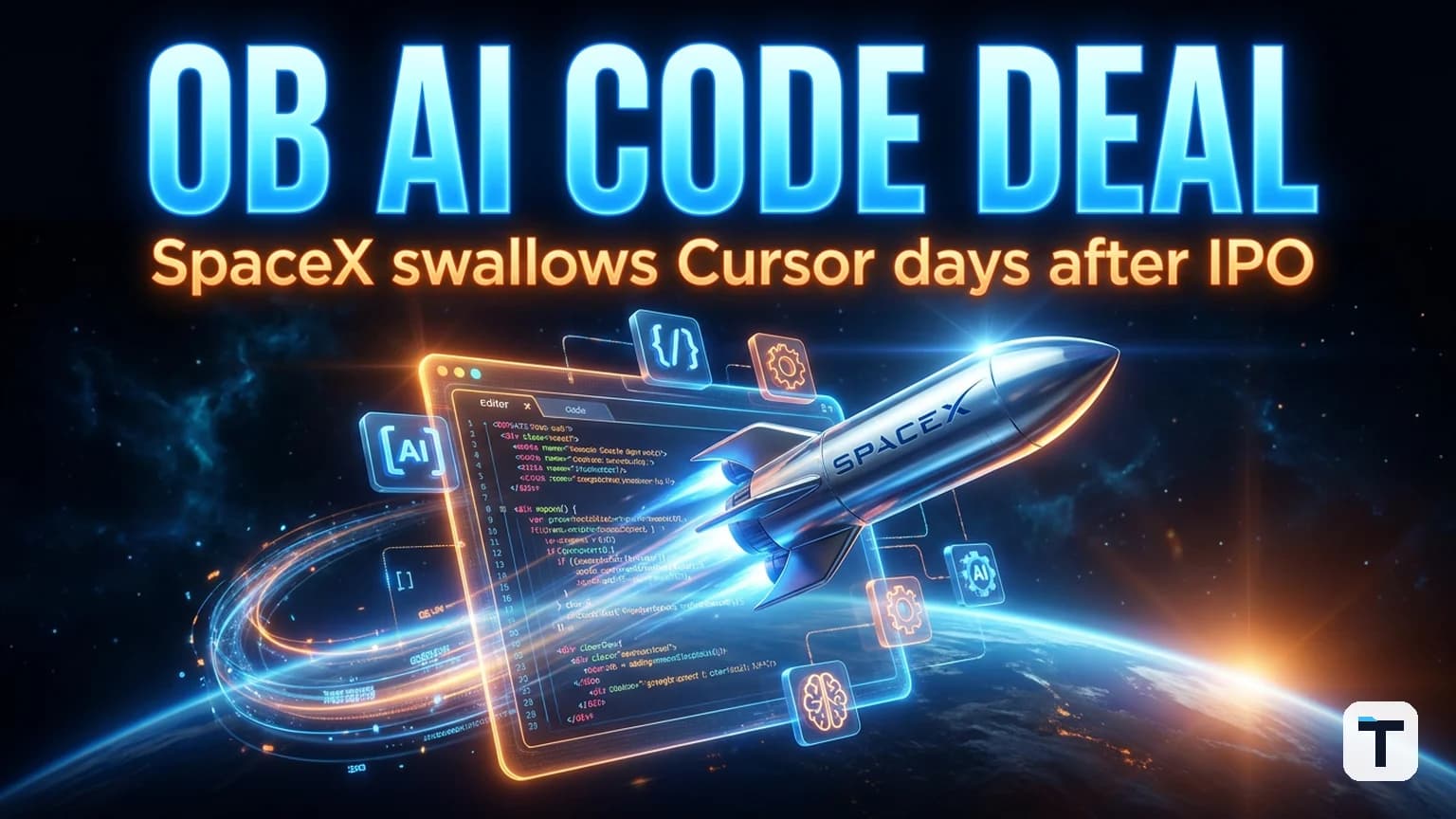 SpaceX Buys Cursor for $60B — Why the Biggest AI Deal of 2026 Just Reshaped Developer Tools