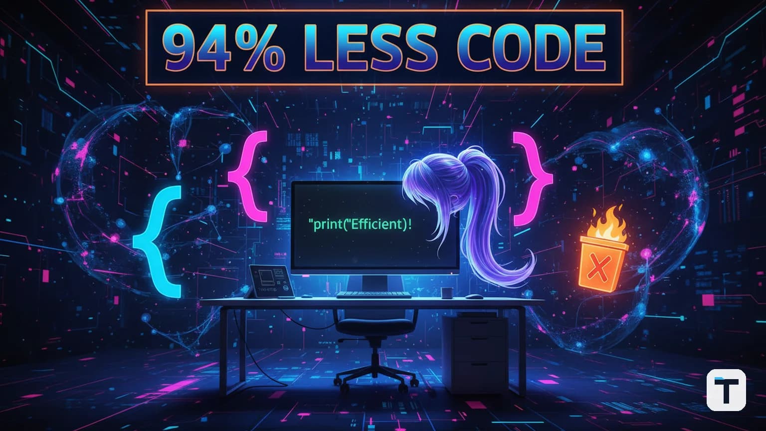The Ponytail Method: How to Make Claude Code Write 94% Less Bloat (2026 Guide)