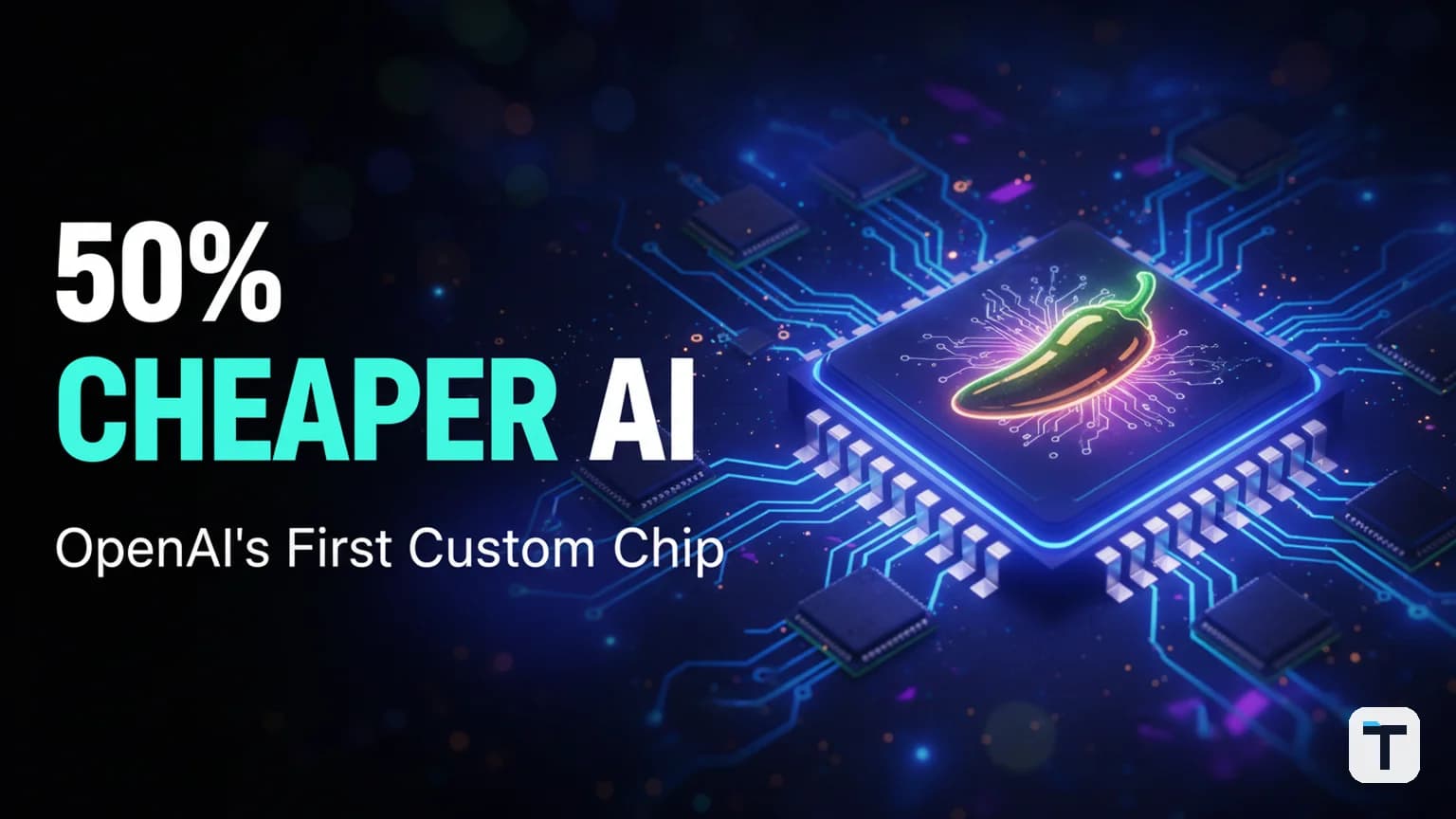 OpenAI Unveils Jalapeño: The First custom 'Intelligence Processor' Slashing Inference Costs by 50%