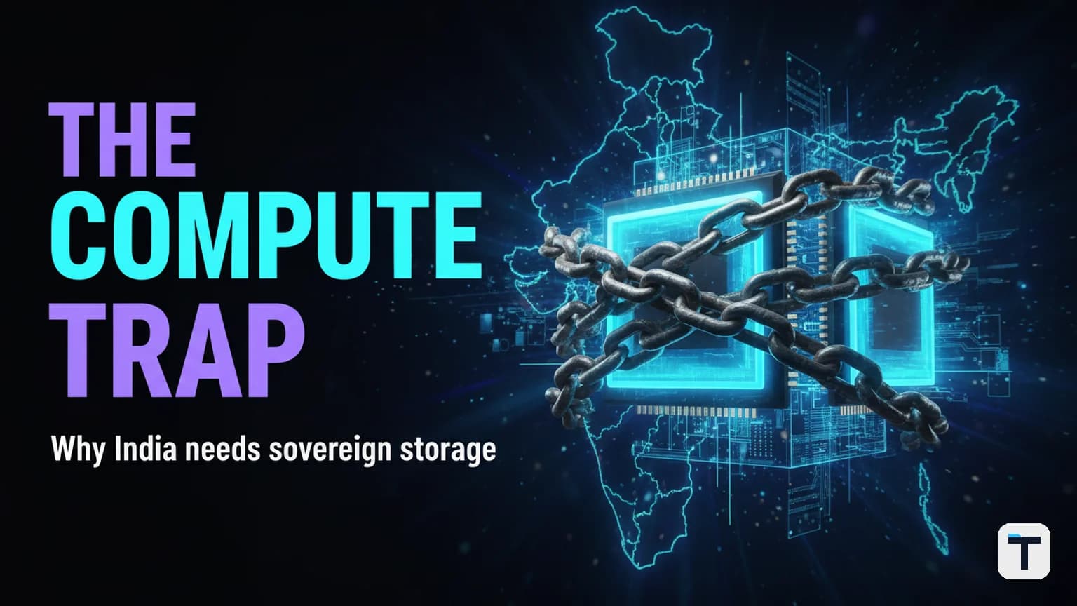The $80B Compute Trap: Why India’s AI Future Depends on a Sovereign Storage Layer (2026)