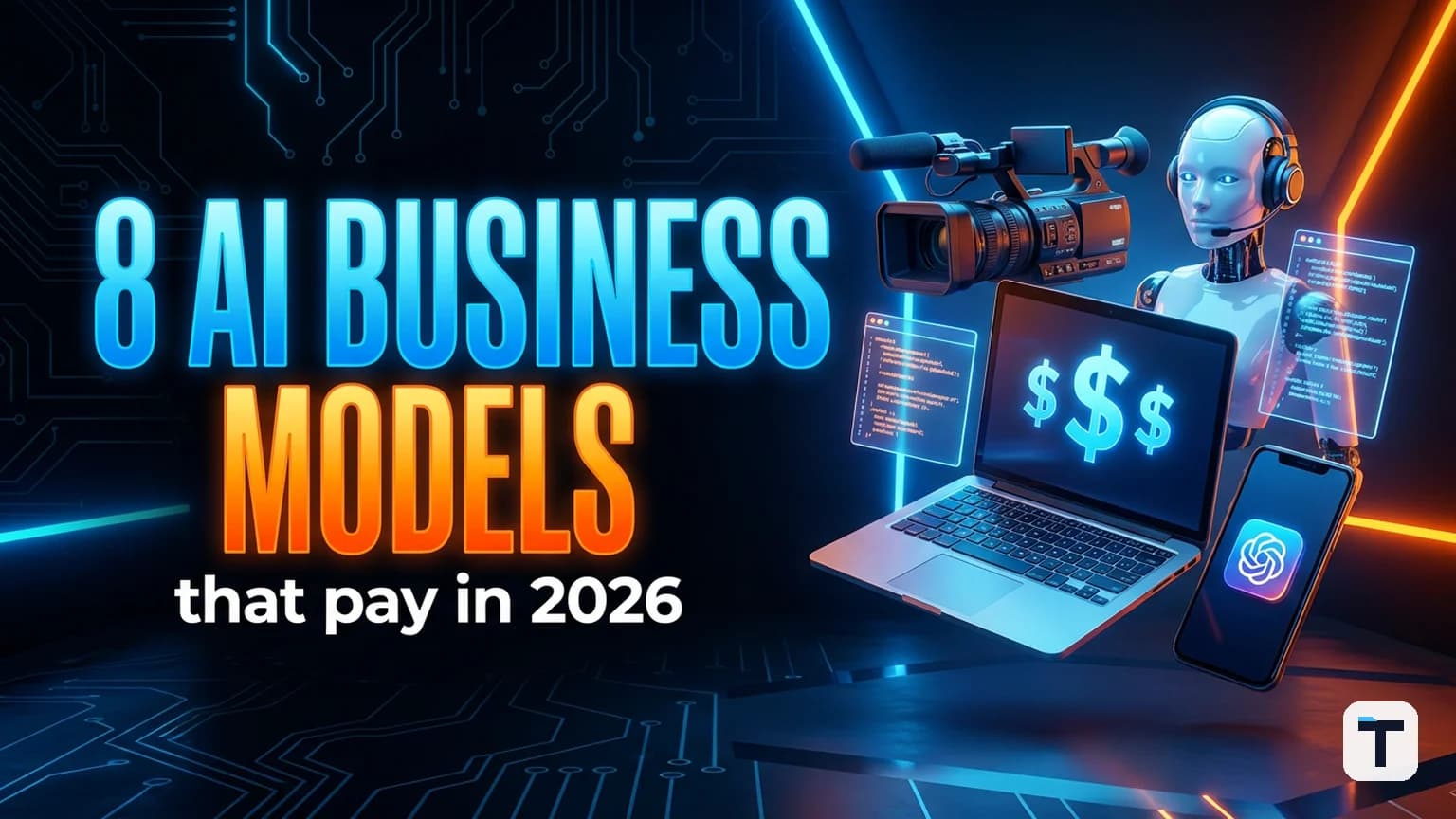 8 AI Business Models That Actually Make Money in 2026 (No Coding Required)