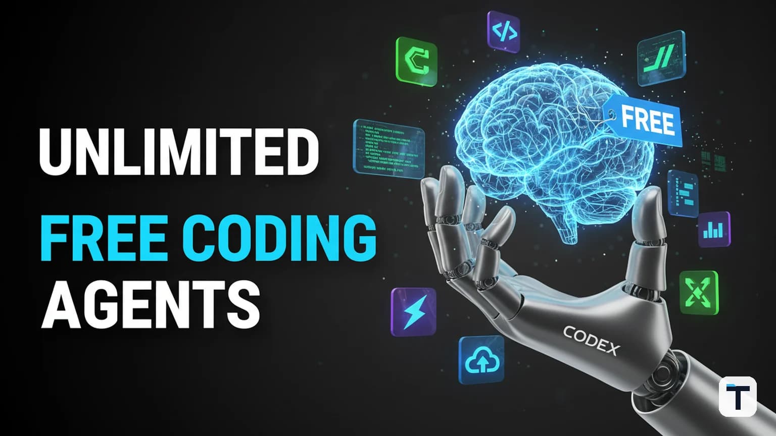 How to Run AI Coding Agents for Free: The 'Free Brain' Strategy