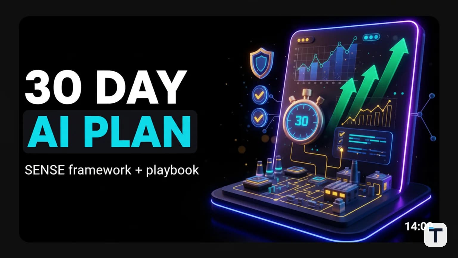 The SENSE Framework and 30-Day AI Adoption Playbook for Small Business (2026)