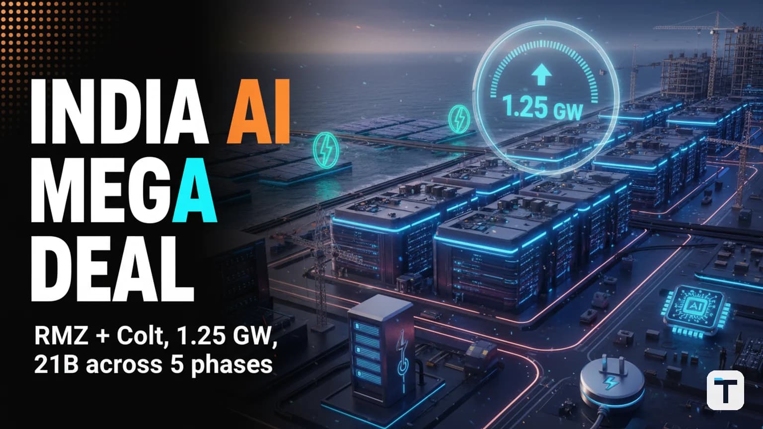 RMZ–Colt's $21 Billion Visakhapatnam Data Centre: What 1.25 GW of Hyperscale Capacity Means for India's AI Future