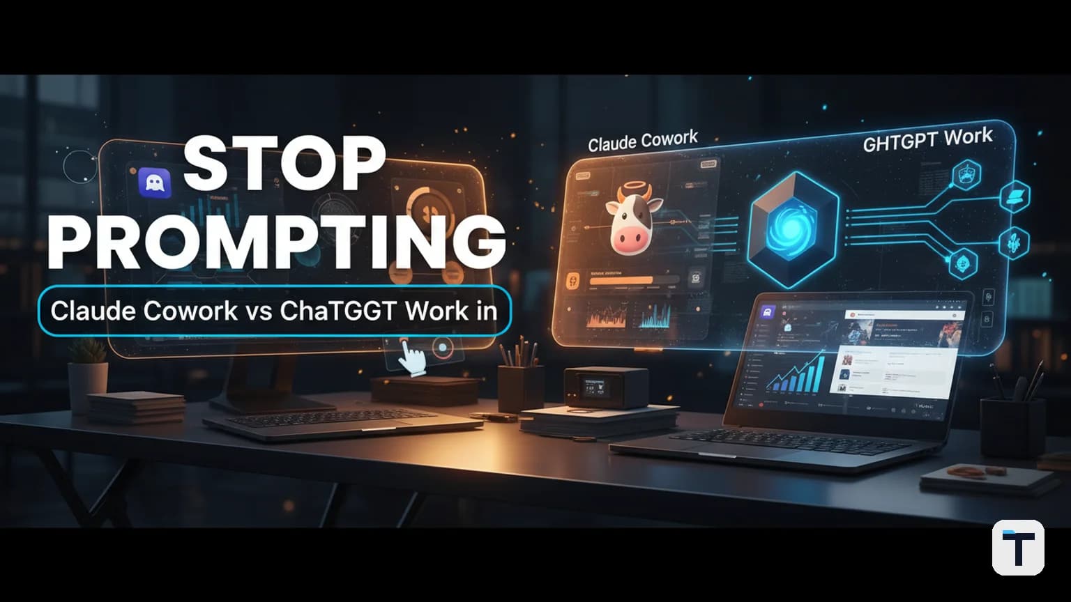 Stop Prompting, Start Showing: How to Use Claude Cowork and ChatGPT Work as AI Coworkers (2026)